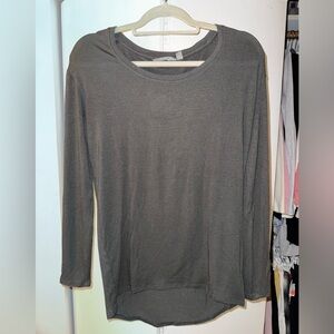 Athleta Dark Gray Long Sleeve Top